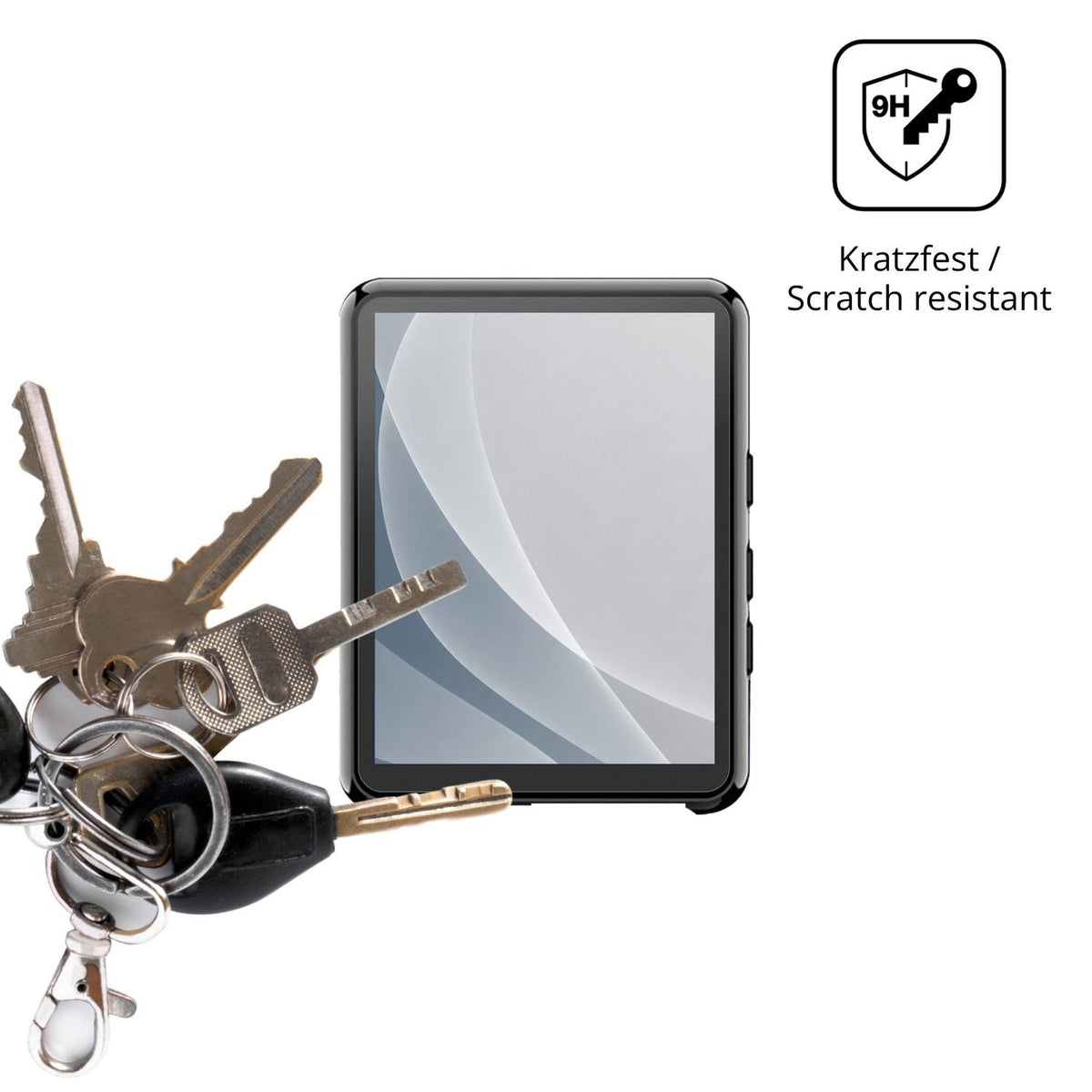 dipos Displayschutz für Cetoon T58-1 MP3-Player, mattierte Oberfläche, robuste Festigkeit und perfekte Passform
