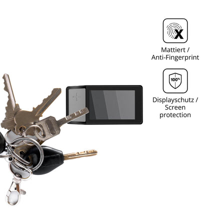 dipos Displayschutz für CHICIRIS 500C, mattierte Oberfläche, Blickschutzfilter und perfekter Passform