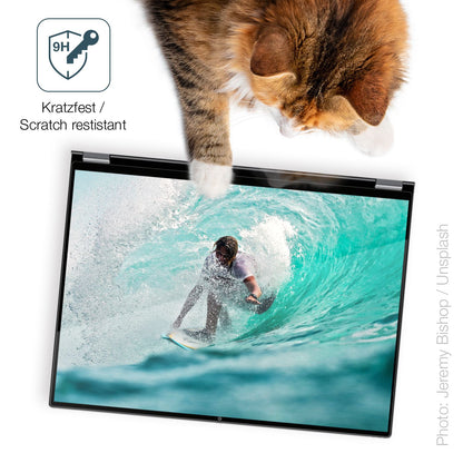 dipos Displayschutz für Chuwi FreeBook 13,5 Zoll, transparente Oberfläche, perfekte Passform auch für die Rundungen
