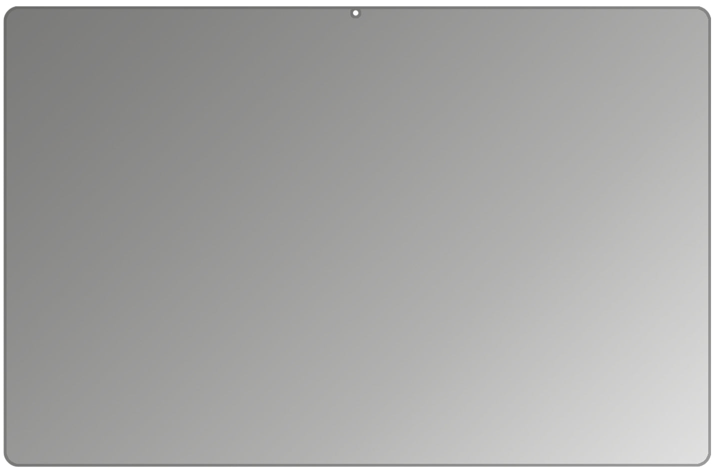Blickschutzfolie für Chuwi Aerobook CWI510 matt Schutzfolie Privacy