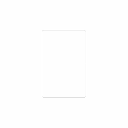 dipos Displayschutz für Chuwi AuPad 10.95 Zoll, mattierte Oberfläche, geringe Dicke und perfekte Passform