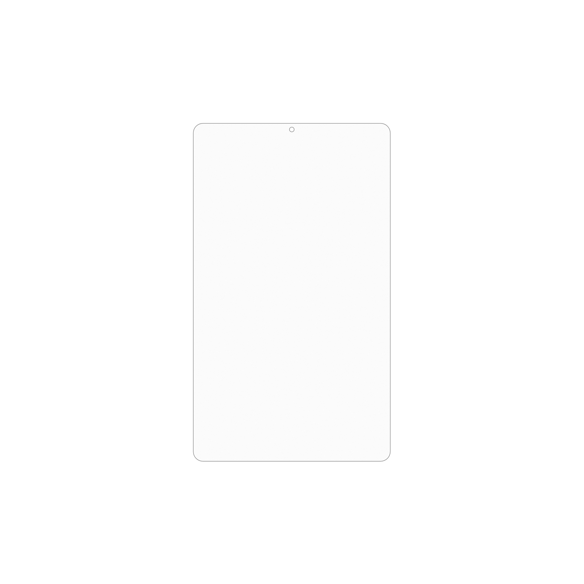 dipos Displayschutz für Chuwi AuPad Mini 8.7 Zoll, mattierte Oberfläche, geringe Dicke und perfekte Passform