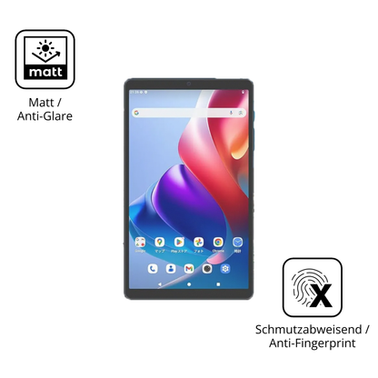 Dünne und entspiegelnde Folie passend zugeschnitten für Chuwi AuPad Mini 8.7 Zoll