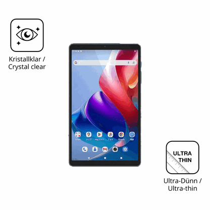 Dünne und klare Folie passend zugeschnitten für Chuwi AuPad Mini 8.7 Zoll