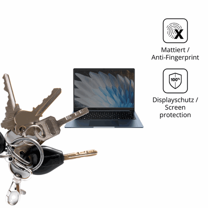 dipos Displayschutz für Chuwi CoreBook Air 14 Zoll, mattierte Oberfläche, Blickschutzfilter und perfekter Passform