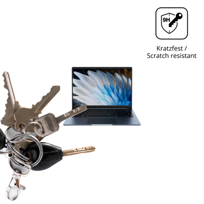 dipos Displayschutz für Chuwi CoreBook Air 14 Zoll, transparente Oberfläche, perfekte Passform auch für die Rundungen