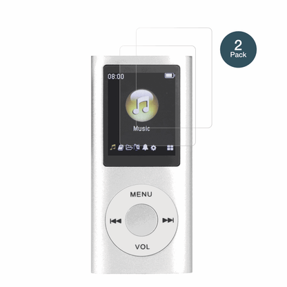 ciciglowMP3-Player mit aufgebrachter dipos Panzerfolie, die lästige Fingerabdrücke minimiert