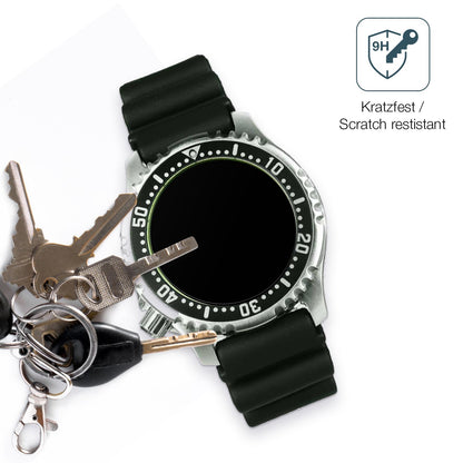 dipos Displayschutz für Citizen NY0040, mattierte Oberfläche, robuste Festigkeit und perfekte Passform