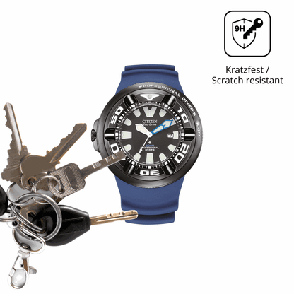 dipos Displayschutz für Citizen BJ8055, mattierte Oberfläche, robuste Festigkeit und perfekte Passform