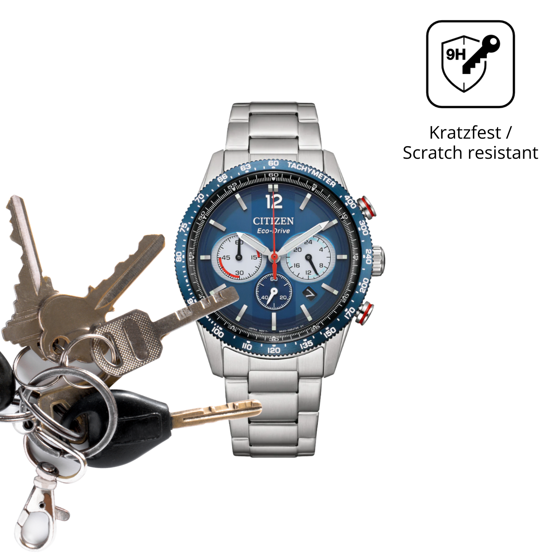 dipos Displayschutz für Citizen CA4716-50L, mattierte Oberfläche, robuste Festigkeit und perfekte Passform