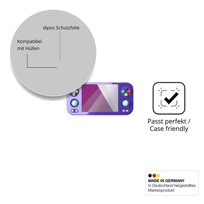 Schutzfolie mit optimaler Passform, zur Verwendung mit Hüllen geeignet