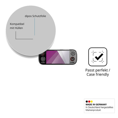 Schutzfolie mit optimaler Passform, zur Verwendung mit Hüllen geeignet
