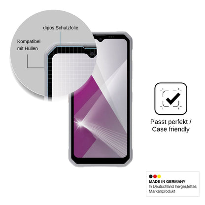 4x Schutzfolie klar für Blackview Marine 3 Display-Schutzfolie