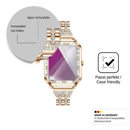 6x Schutzfolie klar für Fitonyo Smartwatch 1.29 Display-Schutzfolie