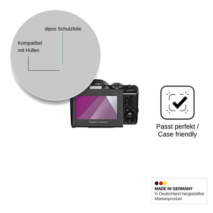 4x Schutzfolie klar für H-Bocam W081 Display-Schutzfolie