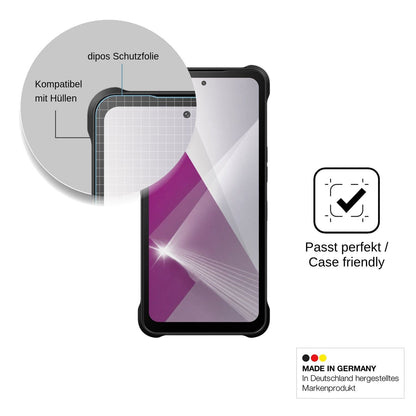 4x Schutzfolie klar für Hammer Blade 6 Pro 5G Display-Schutzfolie