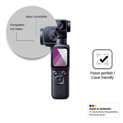 4x Schutzfolie klar für heygocam Pgc-001 Display-Schutzfolie