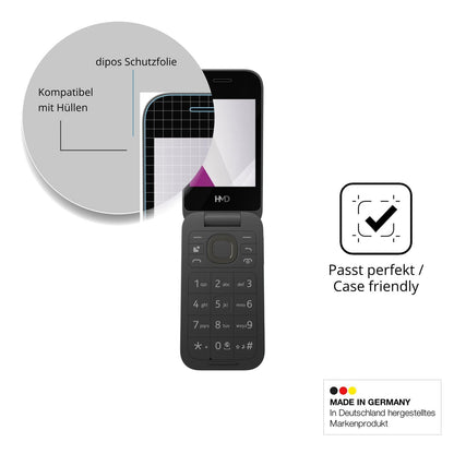 Schutzfolie mit optimaler Passform, zur Verwendung mit Hüllen geeignet