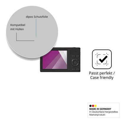 Schutzfolie mit optimaler Passform, zur Verwendung mit Hüllen geeignet