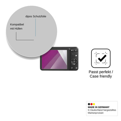 4x Schutzfolie klar für HOOPWNE DC123 Display-Schutzfolie