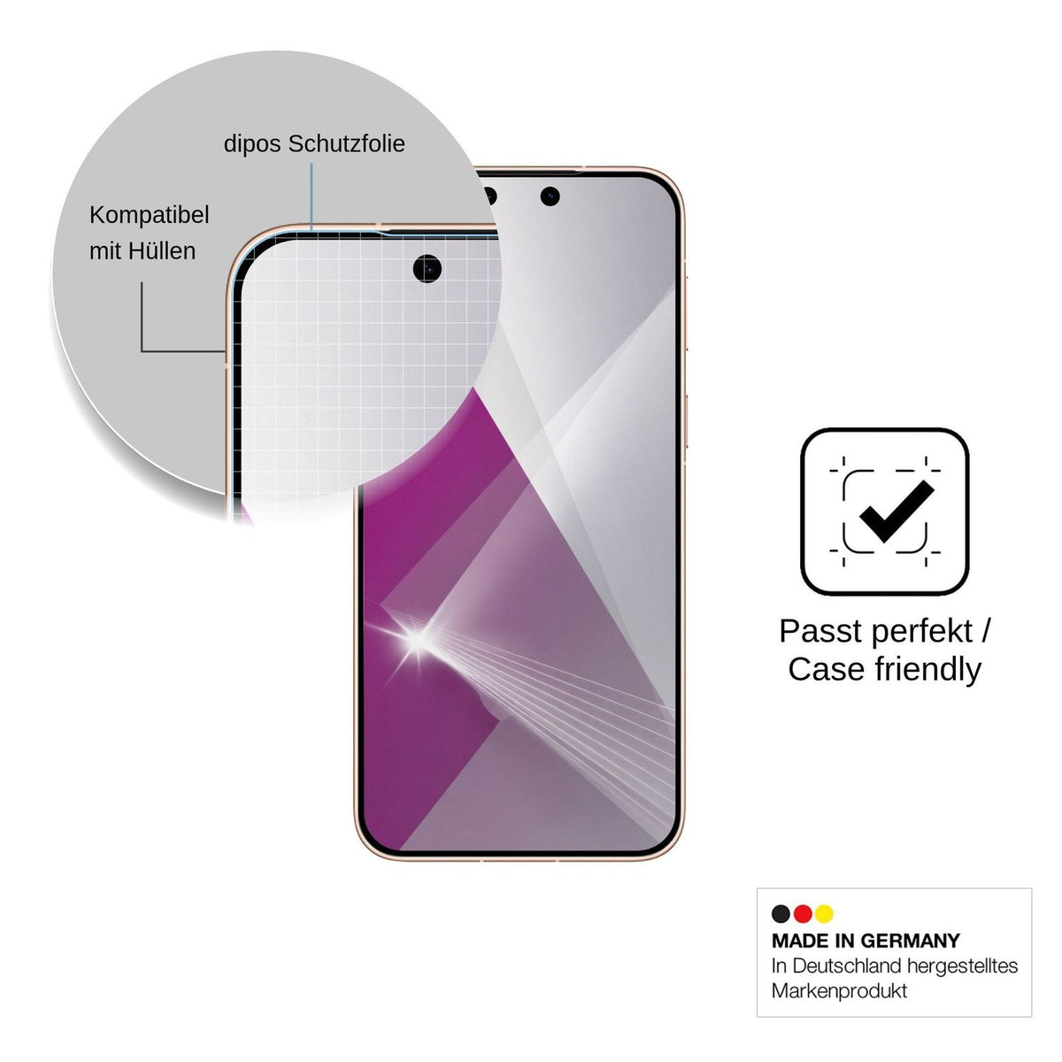 4x Schutzfolie klar für Huawei Mate 90 Pro Max Display-Schutzfolie