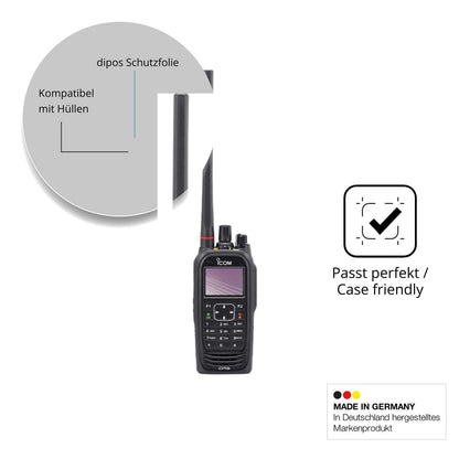 Schutzfolie mit optimaler Passform, zur Verwendung mit Hüllen geeignet