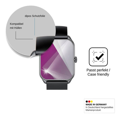 6x Schutzfolie klar für IKT JX637 Display-Schutzfolie