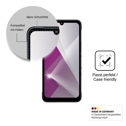 4x Schutzfolie klar für Kyocera Digno BX4 Display-Schutzfolie