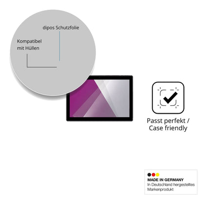 Schutzfolie mit optimaler Passform, zur Verwendung mit Hüllen geeignet