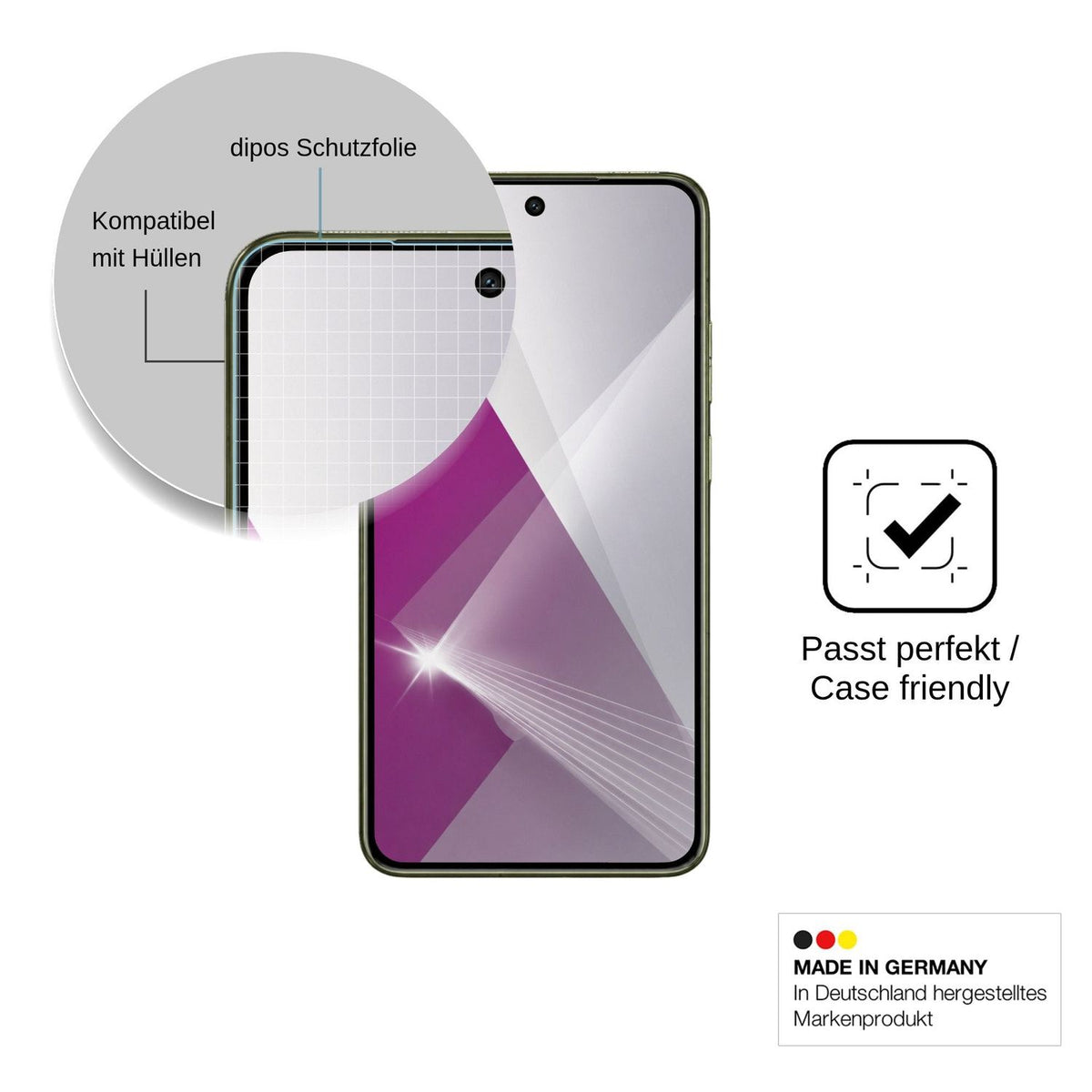 4x Schutzfolie klar für Motorola Signature 27 Display-Schutzfolie