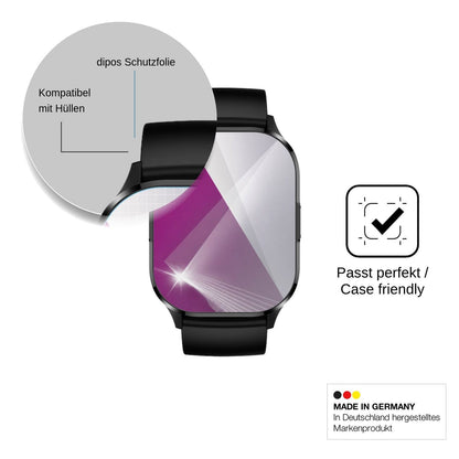 6x Schutzfolie klar für Neow K-Watch Display-Schutzfolie