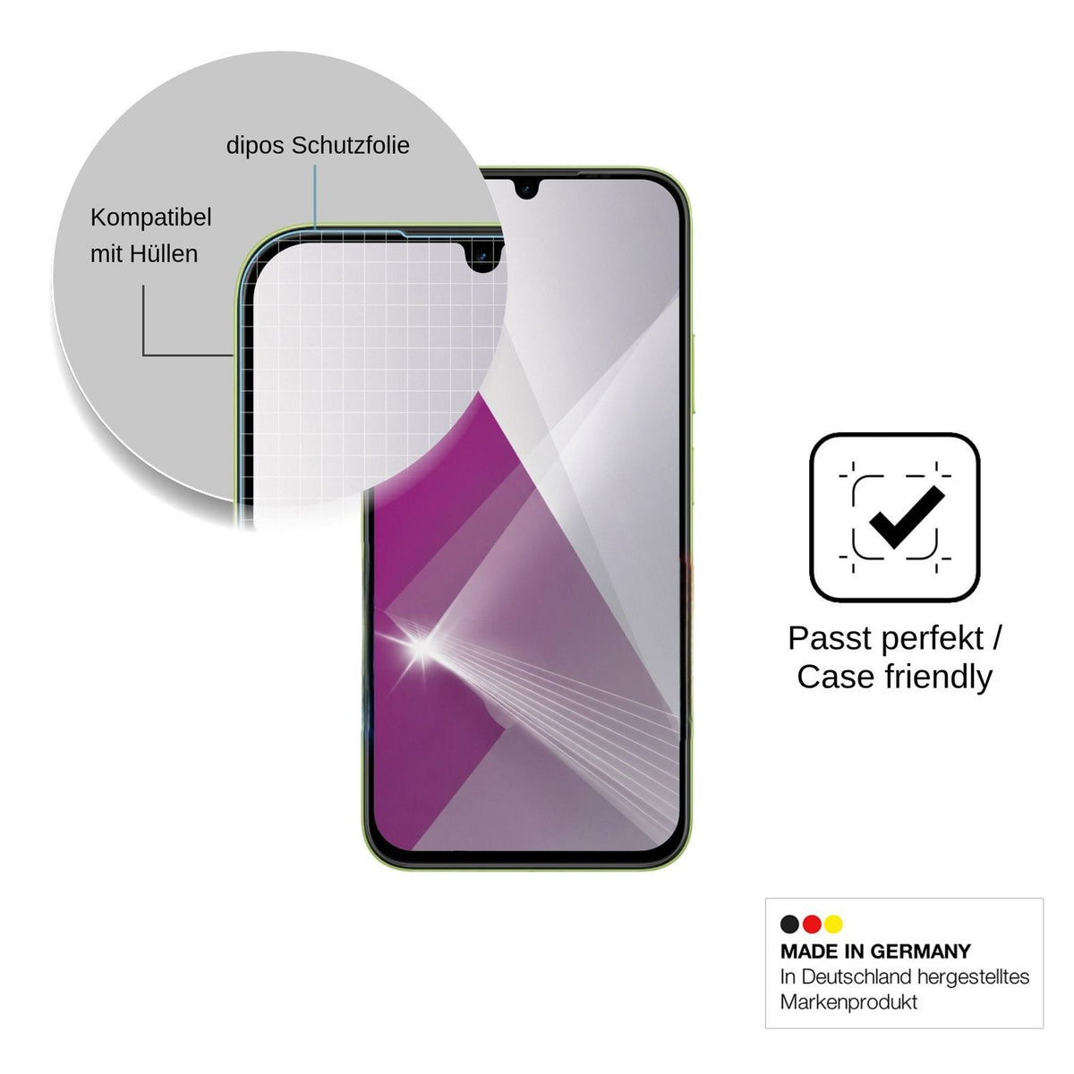 4x Schutzfolie klar für OnePlus N6 Lite Display-Schutzfolie
