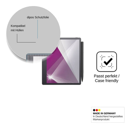 2x Schutzfolie klar für Onyx Boox Note Mini C Display-Schutzfolie