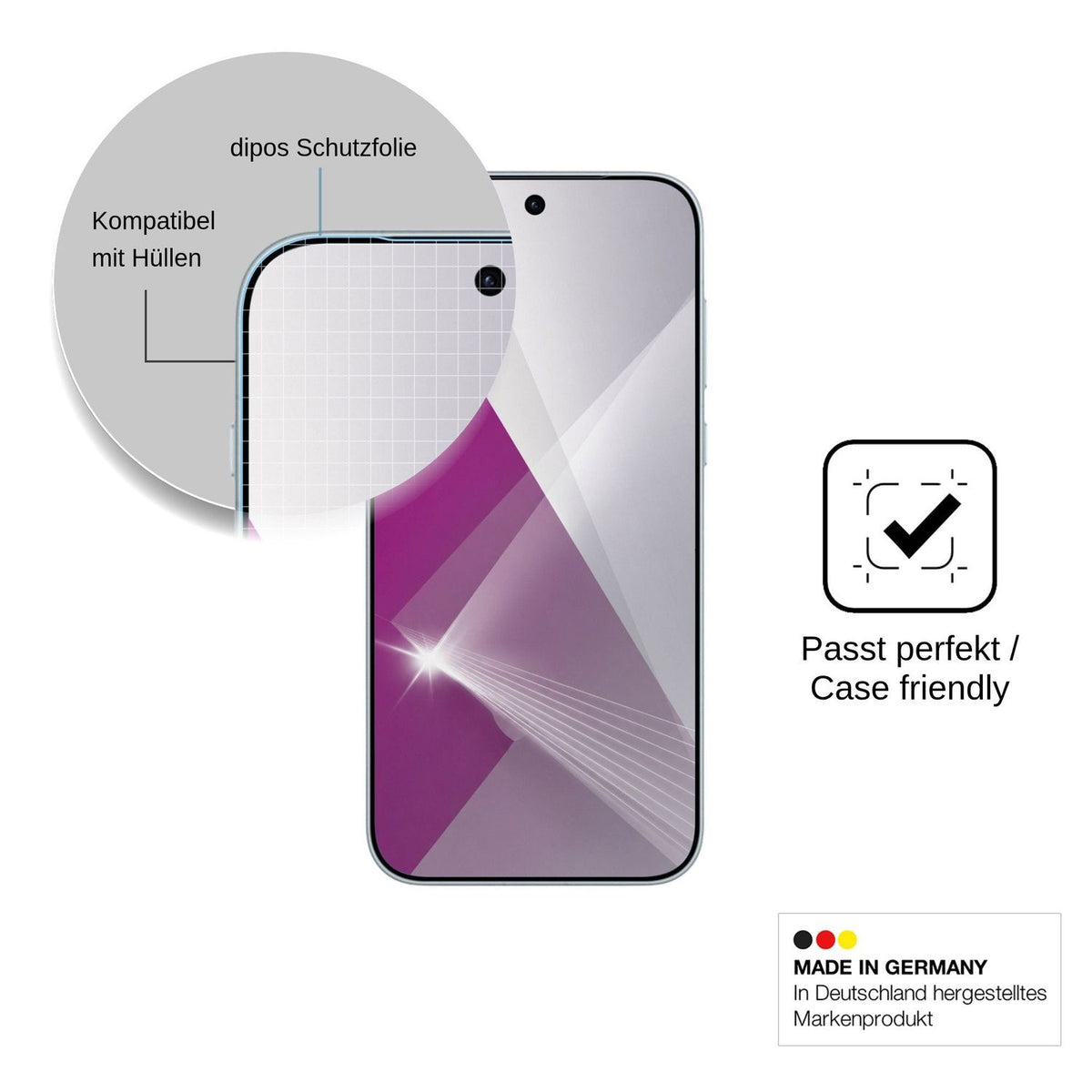 4x Schutzfolie klar für Oppo Find X10 Display-Schutzfolie