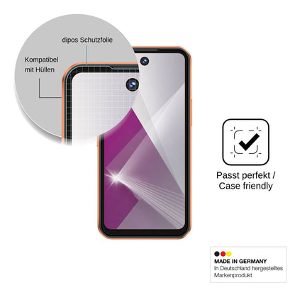 4x Schutzfolie klar für Oukitel C26 Mini Display-Schutzfolie