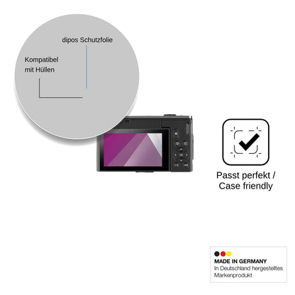 4x Schutzfolie klar für Ourlife D610 Display-Schutzfolie