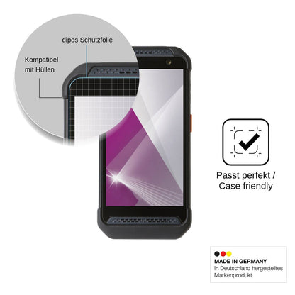 4x Schutzfolie klar für Point Mobile PM86 Display-Schutzfolie