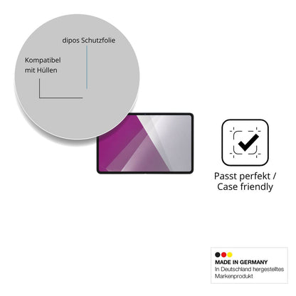 Schutzfolie mit optimaler Passform, zur Verwendung mit Hüllen geeignet