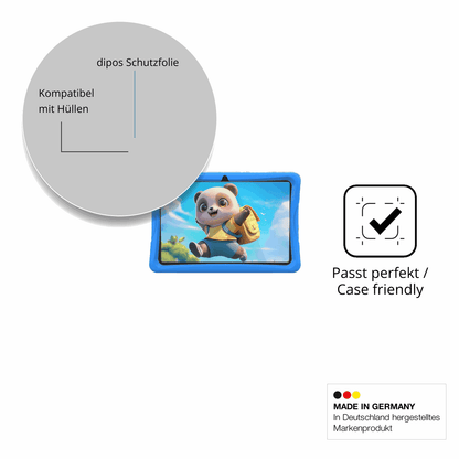 Schutzfolie mit optimaler Passform, zur Verwendung mit Hüllen geeignet
