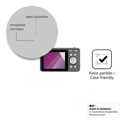 Schutzfolie mit optimaler Passform, zur Verwendung mit Hüllen geeignet