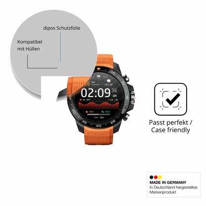 Schutzfolie mit optimaler Passform, zur Verwendung mit H�llen geeignet