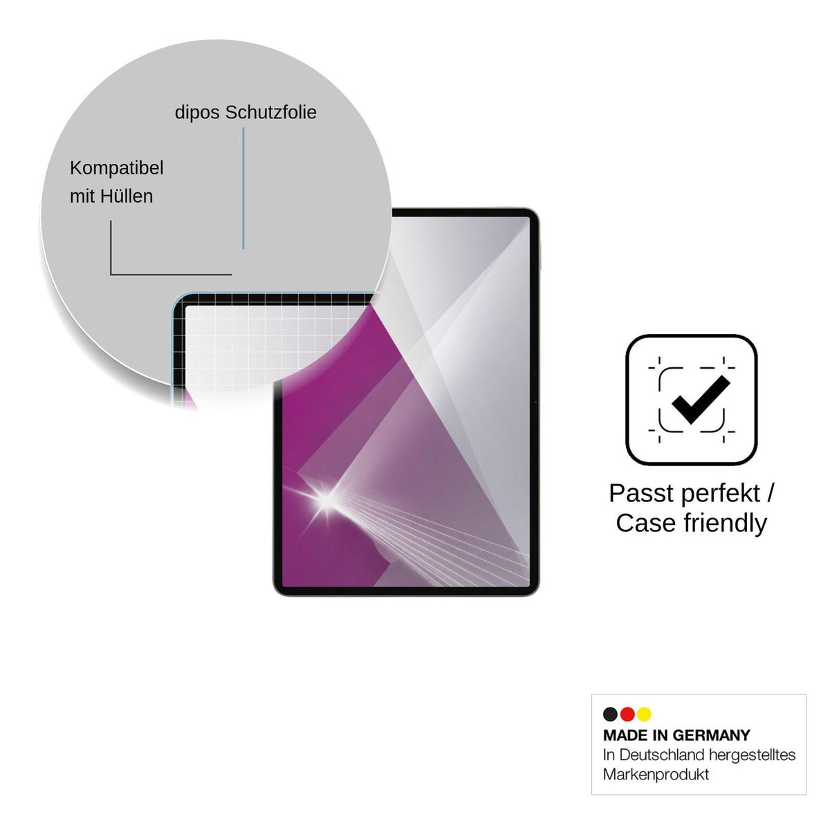 2x Schutzfolie klar für Xiaomi Pad 9 Pro Display-Schutzfolie