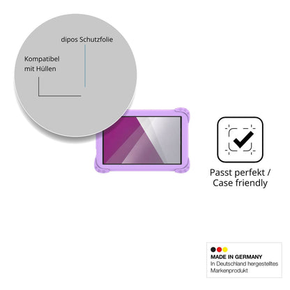 Schutzfolie mit optimaler Passform, zur Verwendung mit Hüllen geeignet