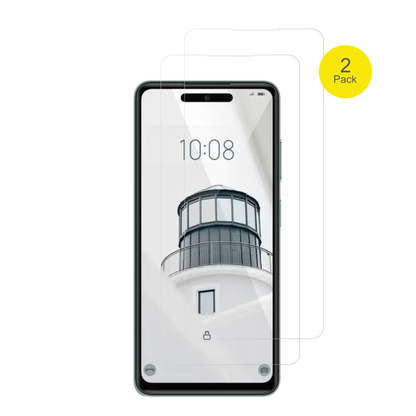 condornova 70 se mit aufgebrachter dipos Displayschutzfolie, glasklare Darstellung ohne Einschränkungen