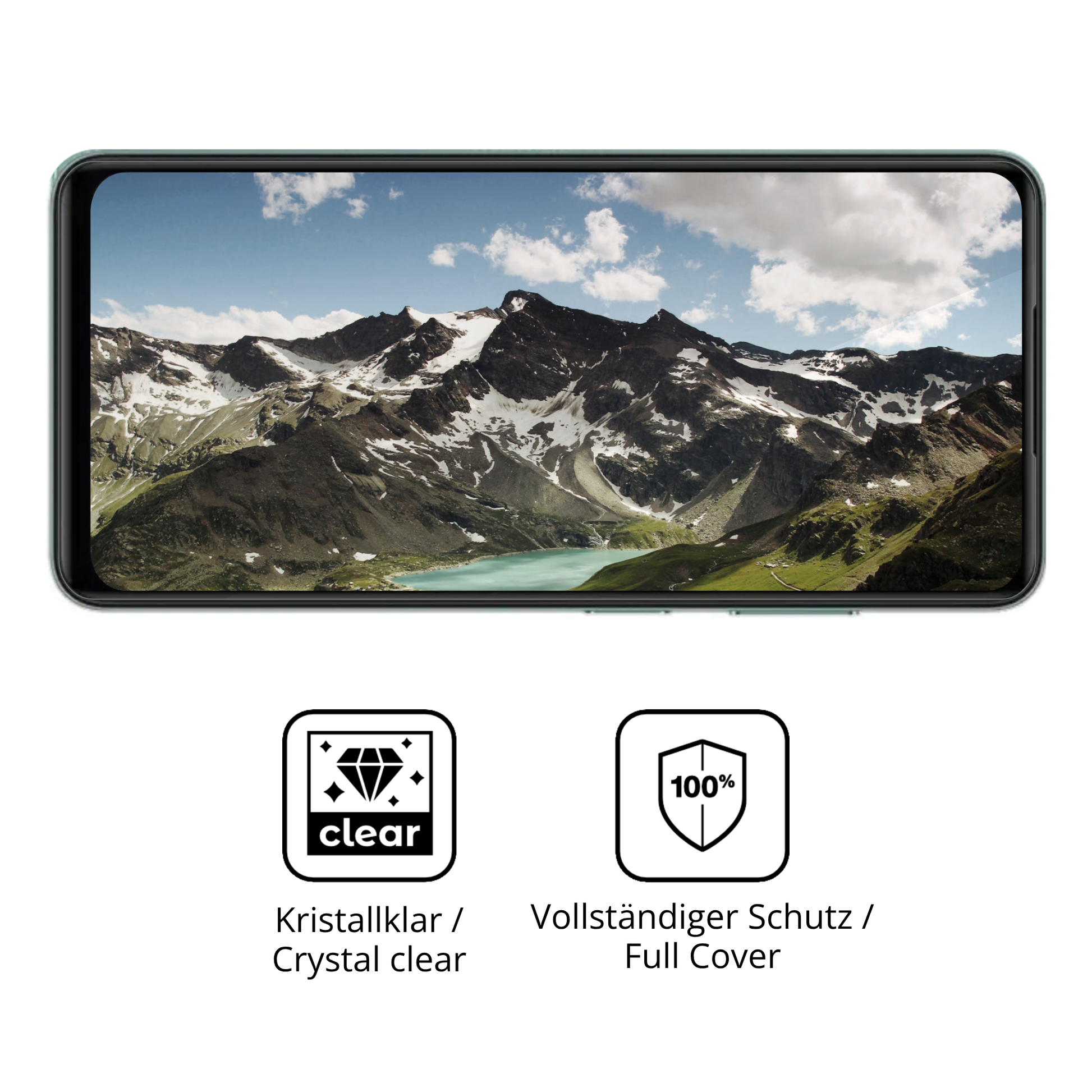 Dünne und klare Folie passend zugeschnitten für condornova 70 se