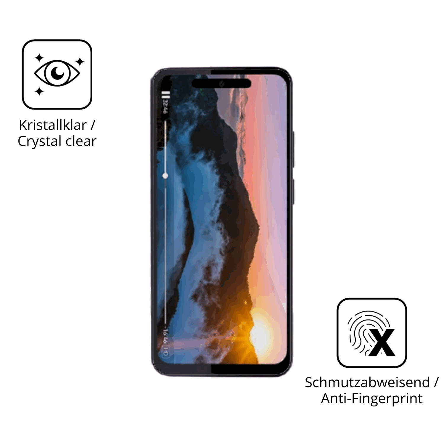 Flexible TPU-Folie passend zugeschnitten für Condor Nova 80 Pro, vollständige Abdeckung