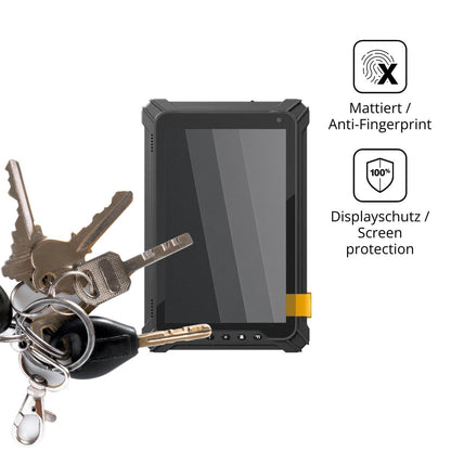 dipos Displayschutz für Conker NS85, mattierte Oberfläche, Blickschutzfilter und perfekter Passform