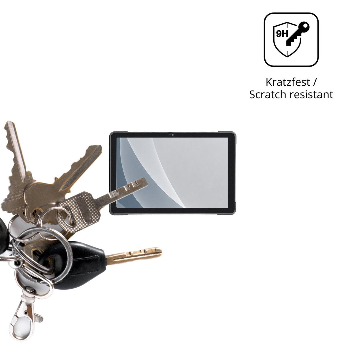 dipos Displayschutz für Conker SX107, mattierte Oberfläche, robuste Festigkeit und perfekte Passform