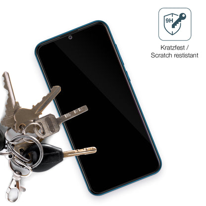 dipos Displayschutz für Coolpad Cool 5, transparente Oberfläche, perfekte Passform auch für die Rundungen