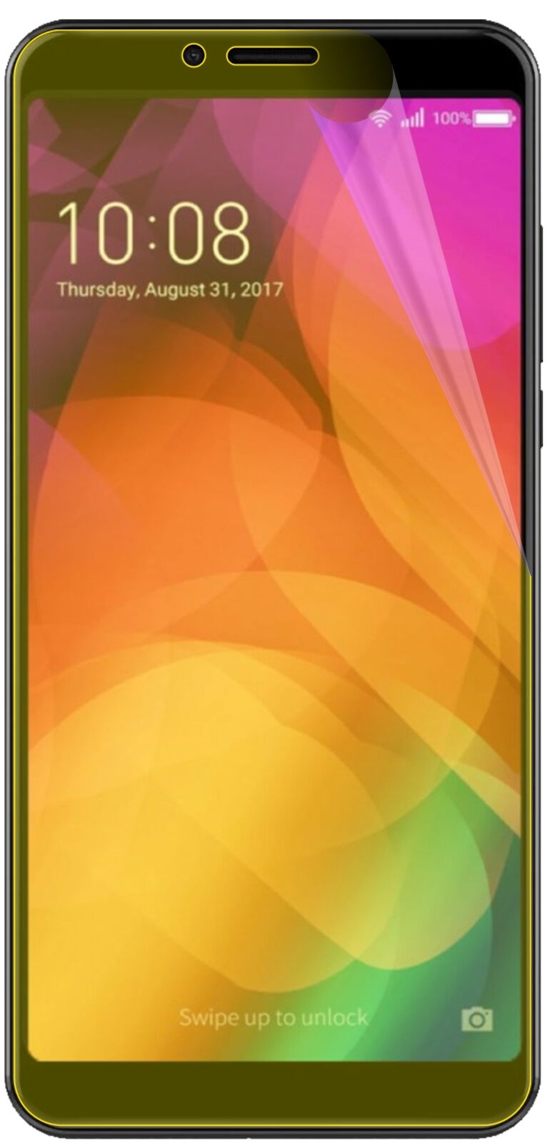 dipos Displayschutz für Coolpad Note 8, transparente Oberfläche, geringe Dicke und perfekte Passform